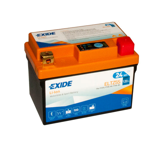 Exide MC Lithium ELTZ5S akku, 12V 24Wh