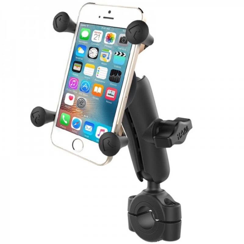 RAM Mounts X-Grip Medium Arm Phone Holder with Medium Handlebar Base