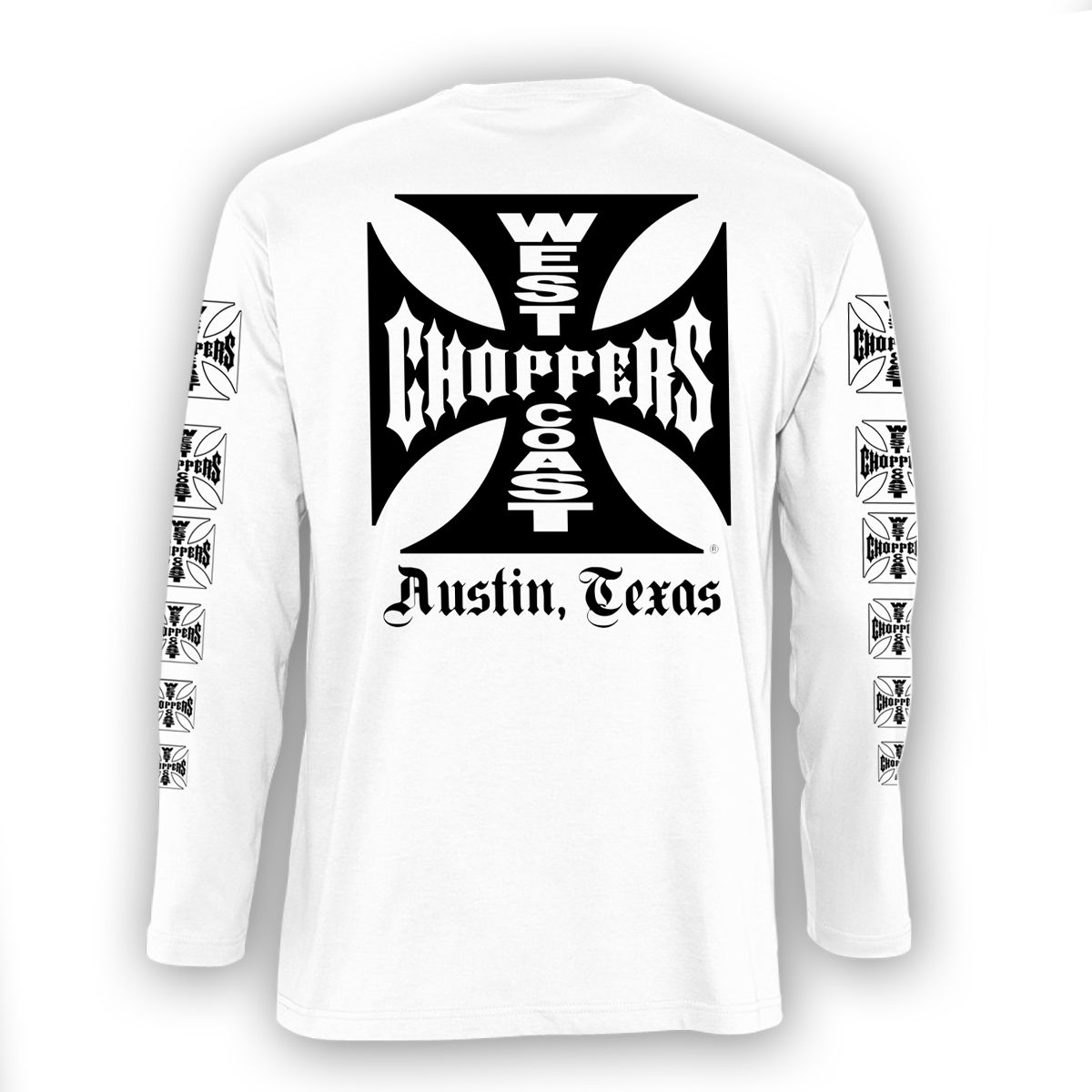 WCC - Longsleeve Austin Texas, white