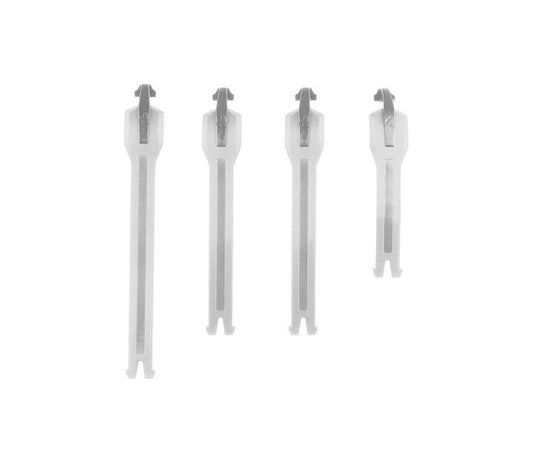 Leatt Strap kit GPX 5.5 FlexLock, 4pcs, white