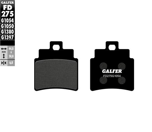 Galfer Semi Metal Brake Pads, FD275G1054