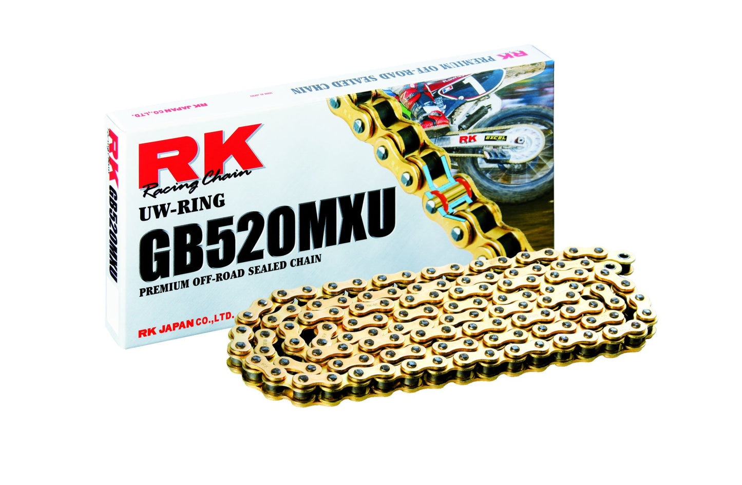 RK GB520MXU UW-rengasketju Offroad +CL (Jousil.) 520231-120