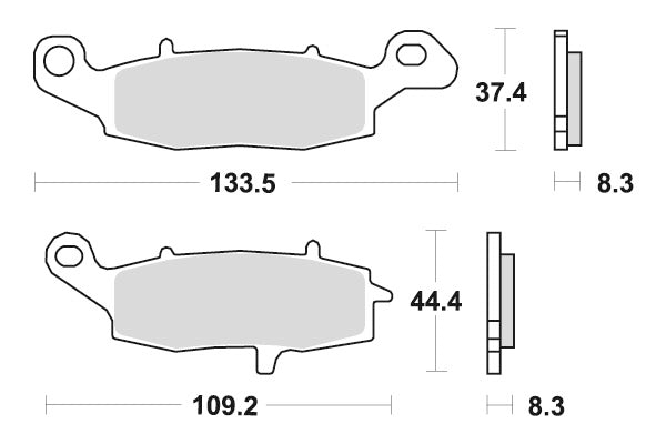 Sbs Jarrupalat Evo Sinter 705SP