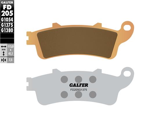 Galfer Sinter Sport brake pads, FD205G1375