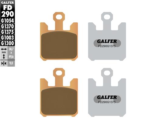 Galfer Sinter Sport brake pads, FD290G1375