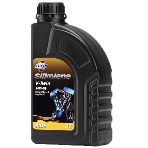 Silkolene V-Twin 20W-50 Mineral, 1L