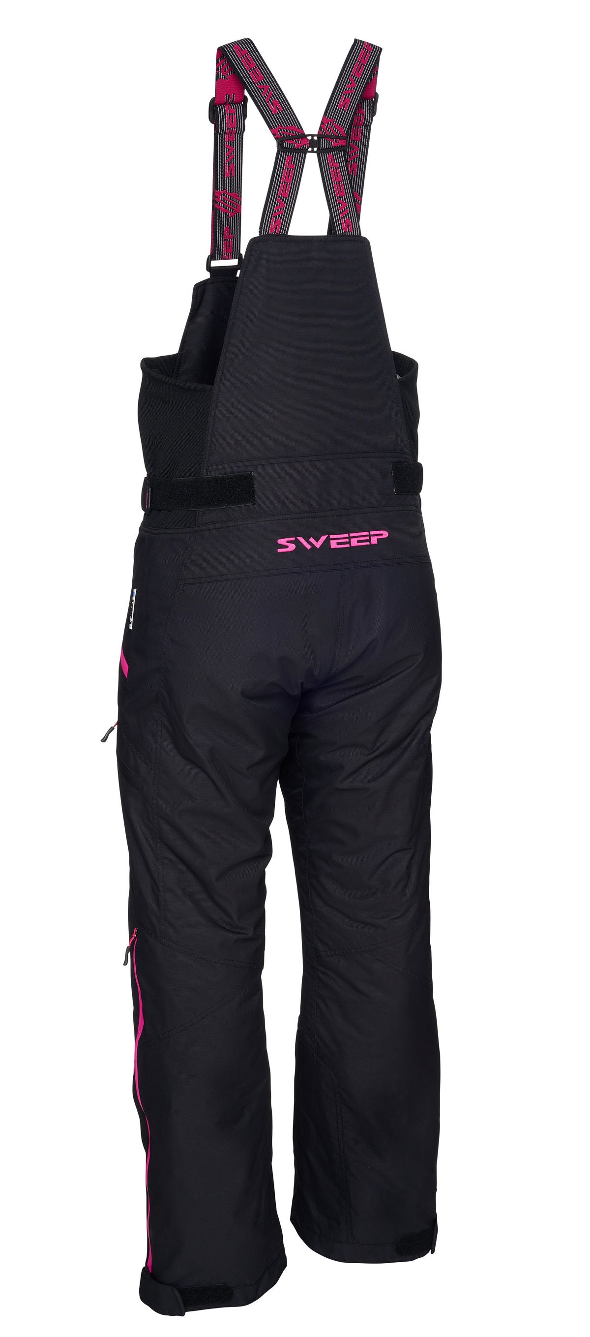 Sweep Recon naisten kelkkahousut, musta/pinkki