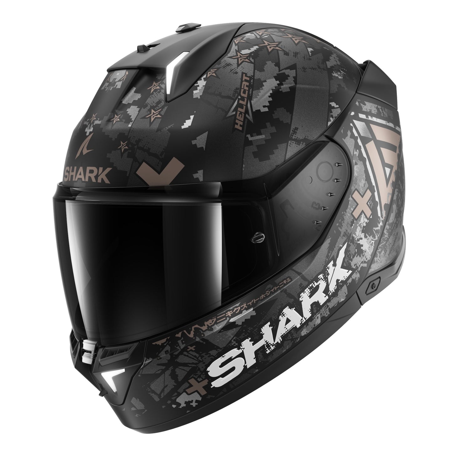 Shark Skwal i3 Hellcat, matt grey