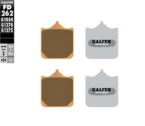 Galfer Sinter Sport brake pads, FD262G1375