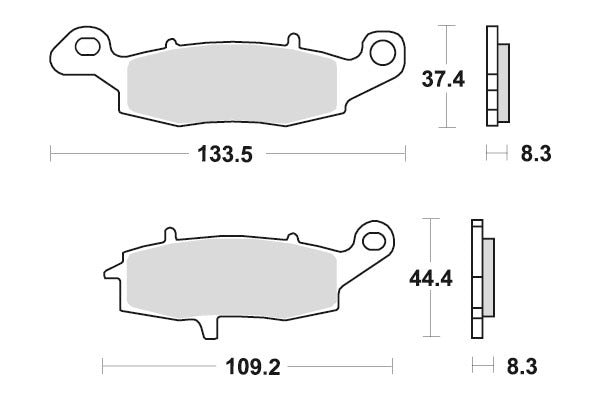 Sbs Jarrupalat Evo Sinter 704SP