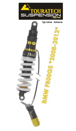 Touratech Suspension shock absorber for BMW F800GS 2008-2012 type Inline Extreme