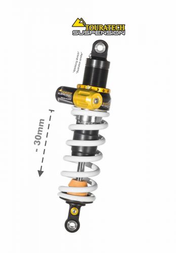 Touratech Suspension lowering shock (-30 mm) for KTM 790 Adventure R from 2019 t