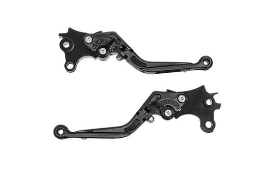 Touratech brake and clutch lever set, adjustable, folding and length adjustable