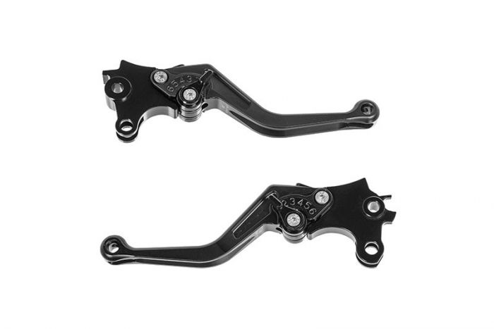 Touratech brake and clutch lever set, adjustable, short version for KTM 790 Adve