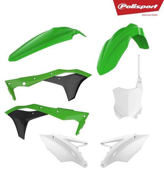 Polisport plastic kit KX250F 17- OEM