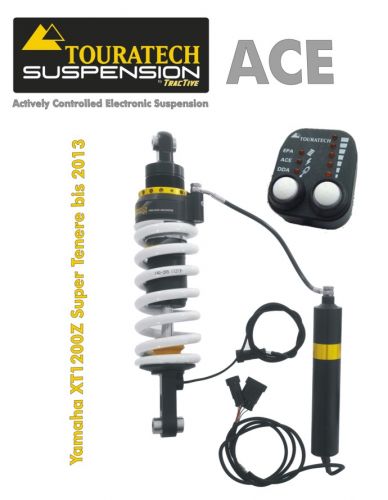 Touratech Suspension ACE shock absorber for Yamaha XT1200Z Super Tenere from 13-