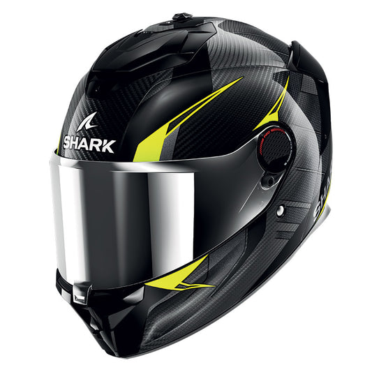 Shark Spartan GT Pro Kultram Carbon, musta/neon/carbon