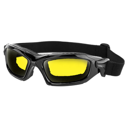 Bobster Diesel ajolasit, musta kehys, vaihdettavat linssit