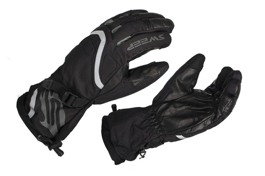 Sweep Recon Snowmobile gloves, black/grey