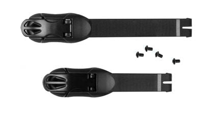 Gianni Falco Alu-plastic buckle straps kit (412), black