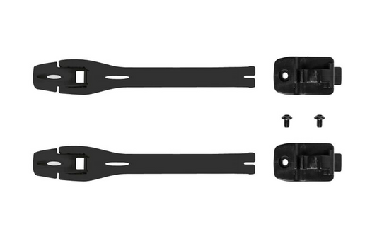 Gianni Falco Alu-plastic buckle straps kit (120/414/415), black