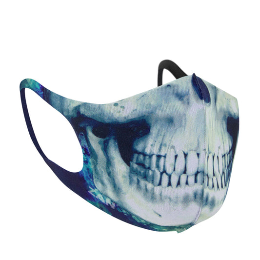ZanHeadgear face mask 2-pack, Skull Face & black