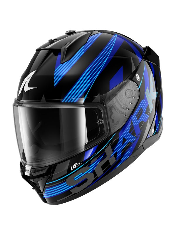 Shark D-Skwal 3, Dashed, Black/Blue/Anthracite