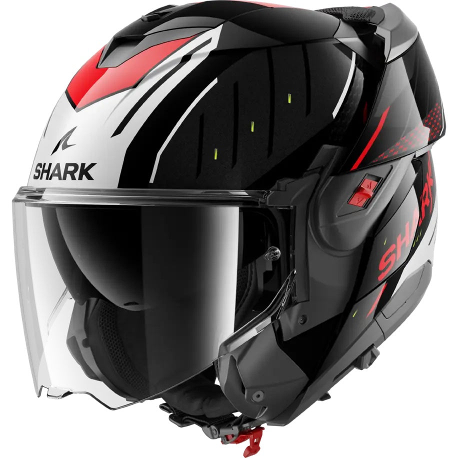 Shark OXO Rydger, Gloss Black/Silver/Red