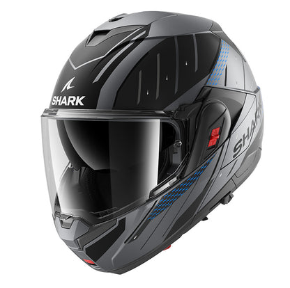 Shark OXO Rydger, Matt Anthracite/Blue/Black