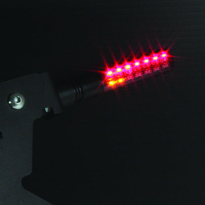 Chaft Enigma LED takavalo+vilkut, musta