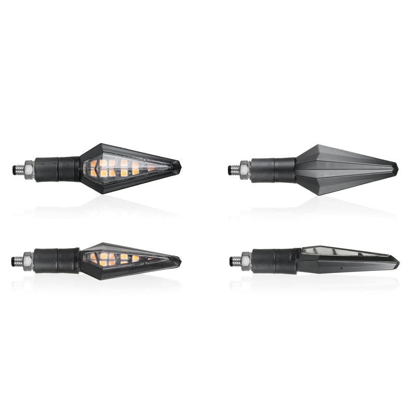 Chaft Teaser LED indicators, black, pair