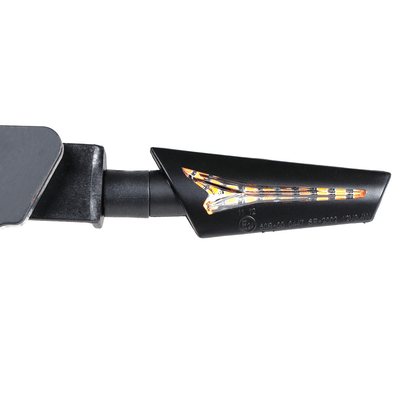 Chaft Harper LED vilkut, musta, pari