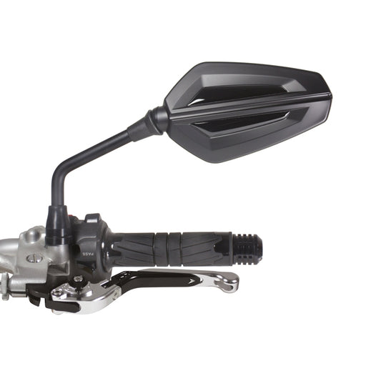 Chaft Eighty mirror, black/green, reversible