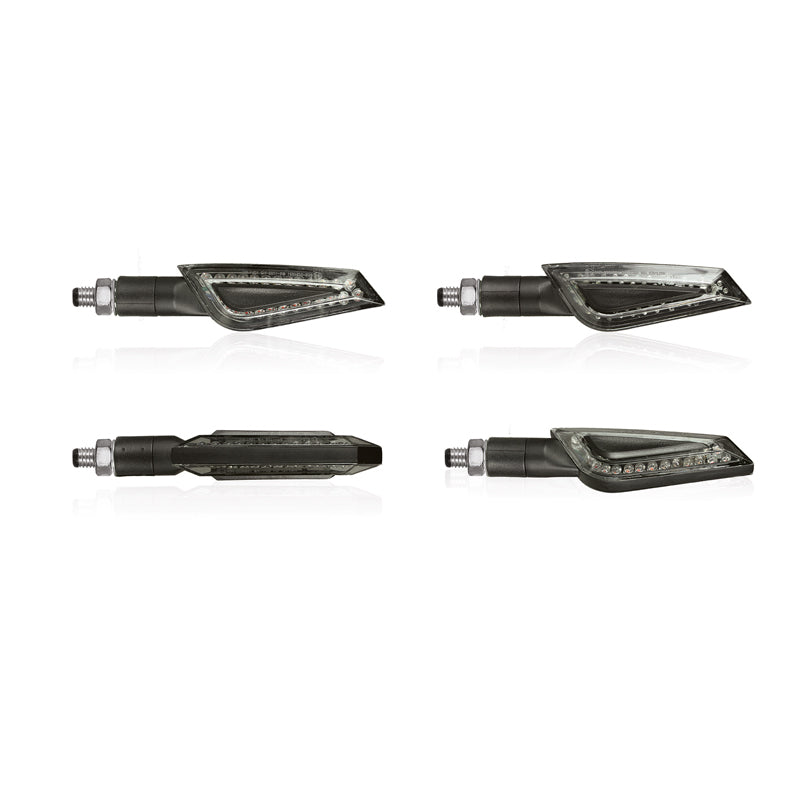 Chaft Shelter LED vilkut, musta