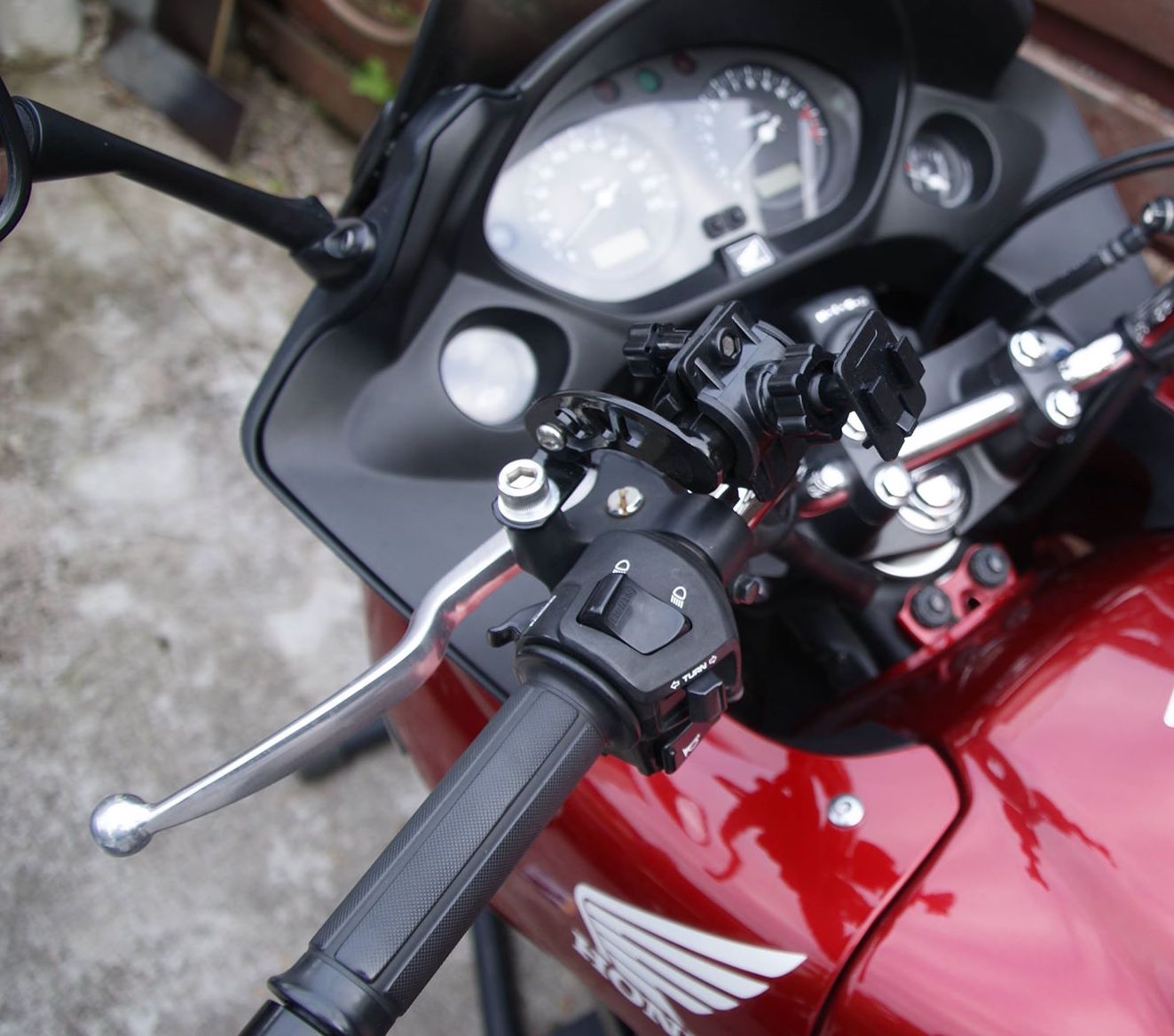 Chaft support for GPS, Smartphone, etc... lisätanko