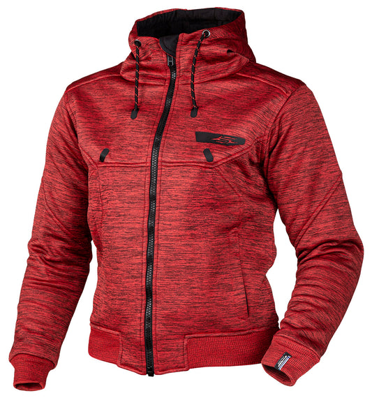 Sweep Ring Road Ladies Single Layer hoodie, red