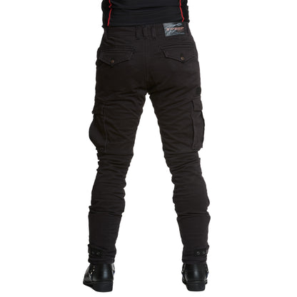 Sweep Black Jungle aramid reinforced mc jeans