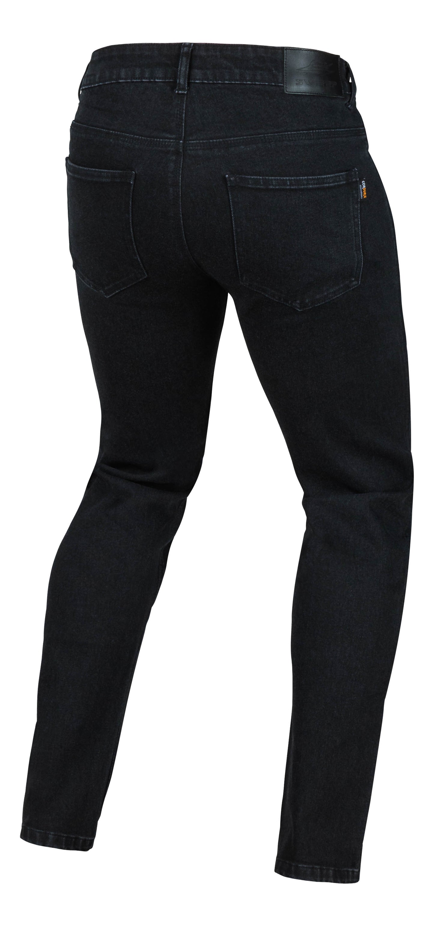 Sweep Classic naisten yksikerros Cordura ajofarkut, musta