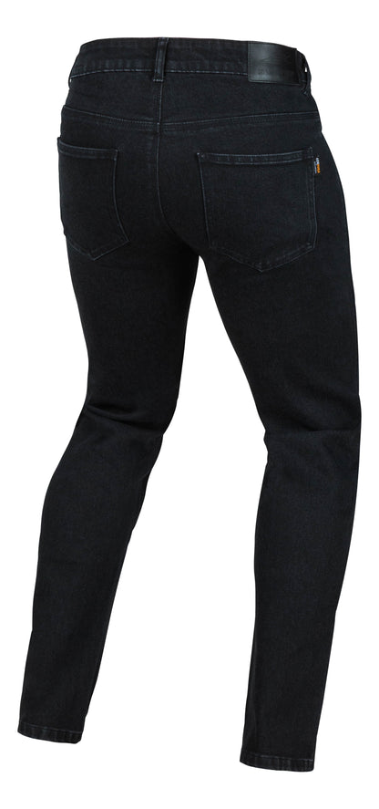 Sweep Classic naisten yksikerros Cordura ajofarkut, musta