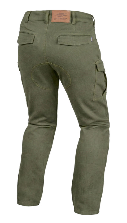 Sweep Eagle Cargo yksikerros Cordura ajofarkut, oliivi