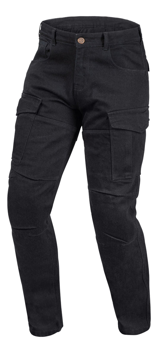 Sweep Eagle Cargo naisten yksikerros Cordura ajofarkut, musta