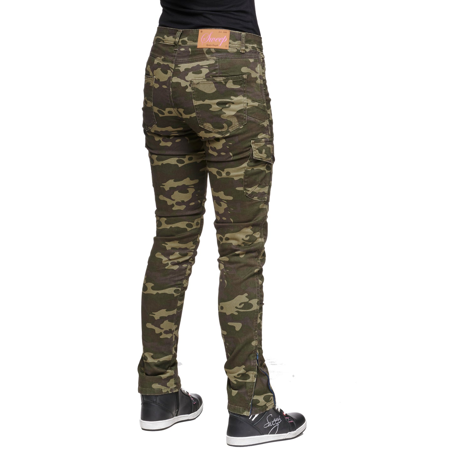 Sweep Trixie ladies mc jeans, camo