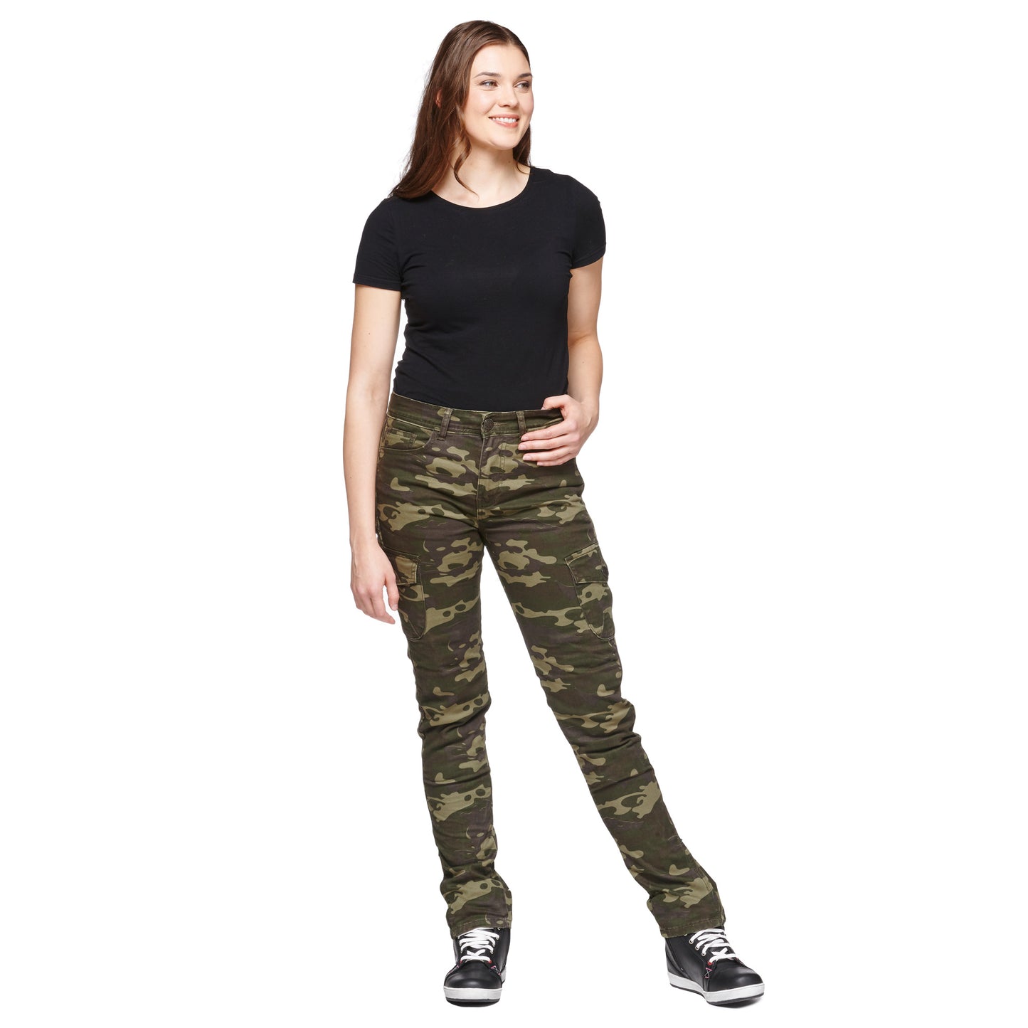 Sweep Trixie ladies mc jeans, camo