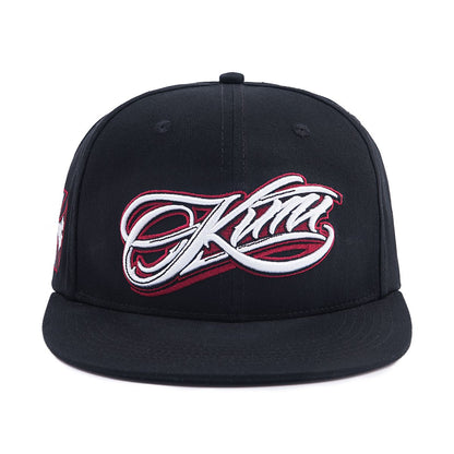 KIMI Script Logo - Flatbill Snapback, black