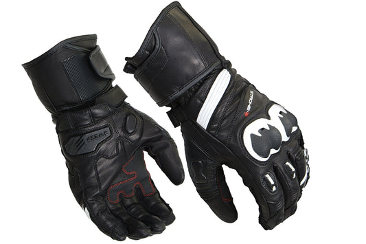 Sweep Carbon sporttikäsine, musta/valkoinen