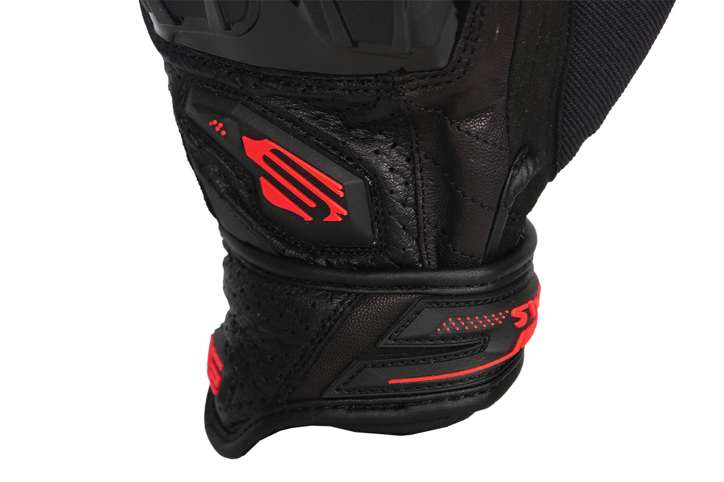 Sweep Hammer 2 glove, black/red