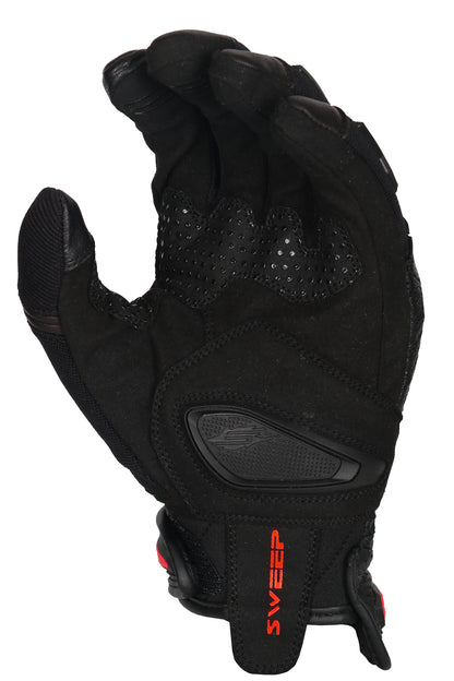 Sweep Hammer 2 glove, black/red