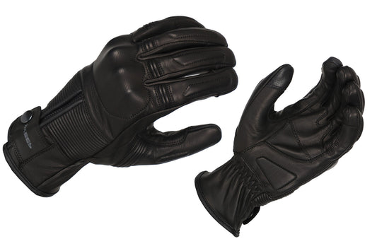 Sweep Patrol nahkakäsineet, musta