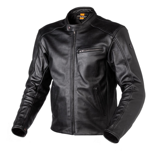 Sweep Hawk  leather jacket black