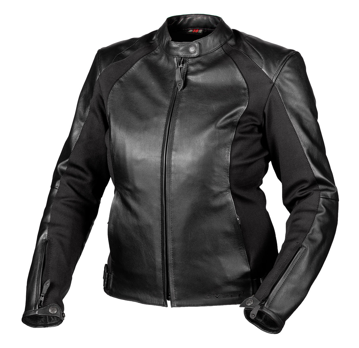 Sweep Mirage ladies leather jacket, black